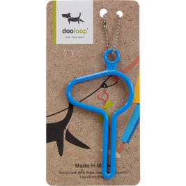 DooLoop Dog Waste Bag Holder, Blue