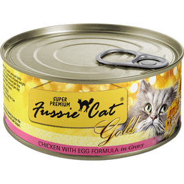 Fussie Cat Super Premium Canned Cat Food, Chicken & Egg