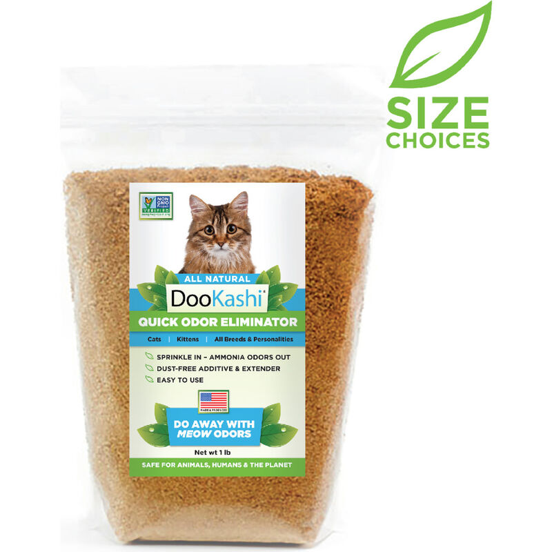 DooKashi For Cats Kitty Litter Additive & Extender, 1-lb image number null