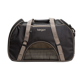 Bergan Comfort Pet Carrier, Black & Grey