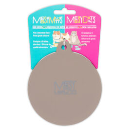 Messy Cats Silicone Reversible Interactive Feeding & Licking Mat, Grey
