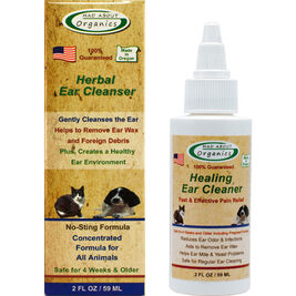 Mad About Organics Herbal Ear Cleanser for Pets, 2-oz