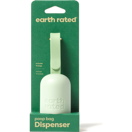 Earth Rated Leash Dispenser 2.0 with Unscented Dog Poop Bags, 15-count