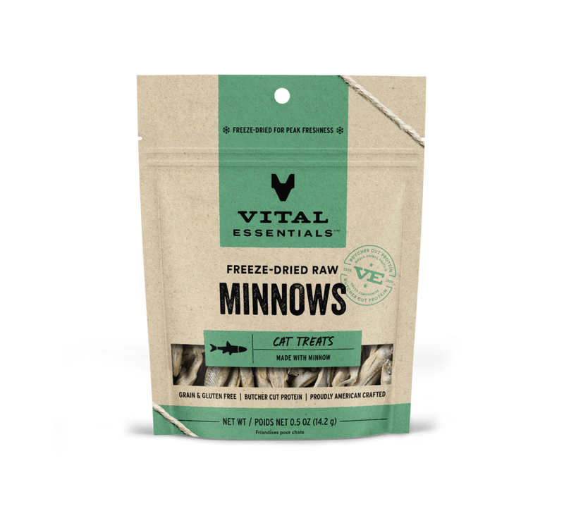 Minnows Freeze-Dried Raw Dog Treats - 2.5 oz. - Howl & Meow