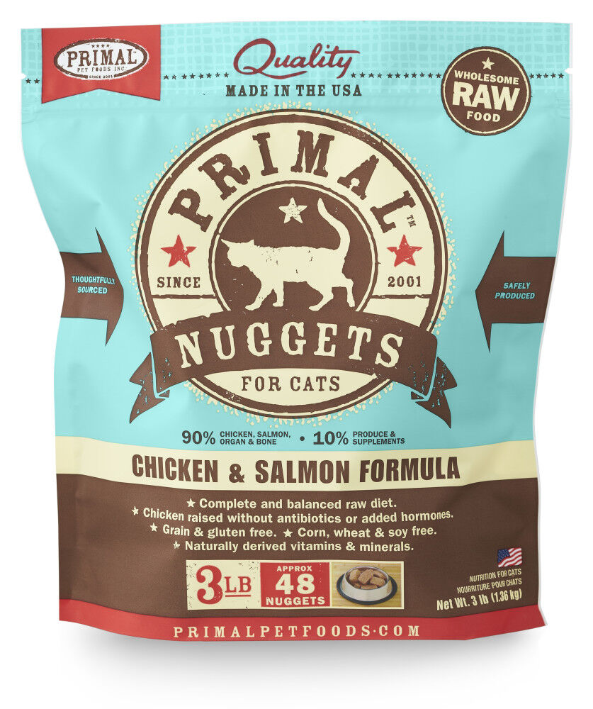 Mud Bay Buy Primal Raw Frozen Cat Food Nuggets Chicken