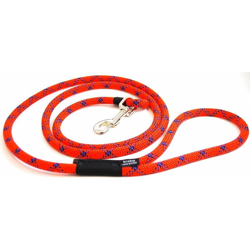 Krebs Recycle Reggie Dog Leash, Assorted Colors, 6-ft image number null